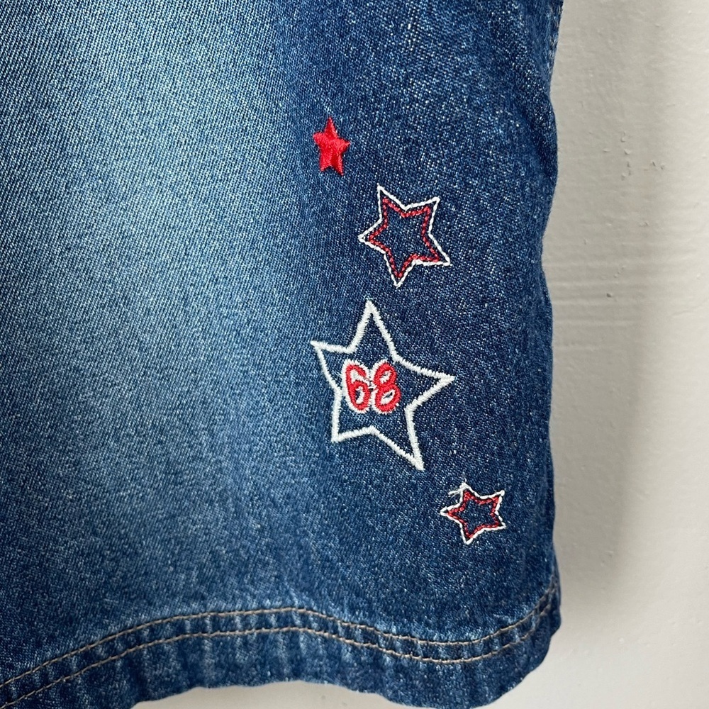 vintage Main Street Disney brand short overalls - Picture 3 of 5
